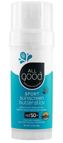 Image - All Good Spf 50 Sport Sunscreen Butter Stick (306x750), Png Download