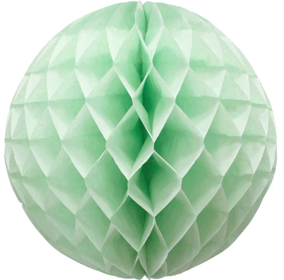 12 Inch Robin Egg Honeycomb Lanterns - Honeycomb Paper Lantern (1000x1025), Png Download