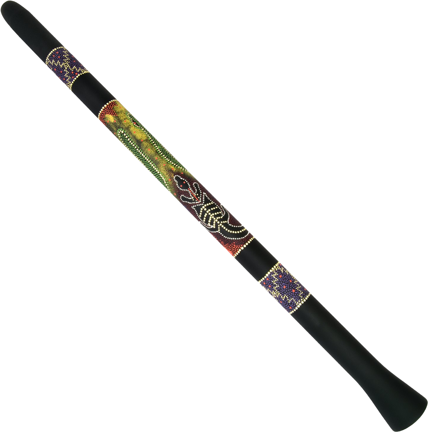 Black Didgeridoo With Patterns Png Image - Stallion 6000 Lacrosse Stick (1500x1500), Png Download