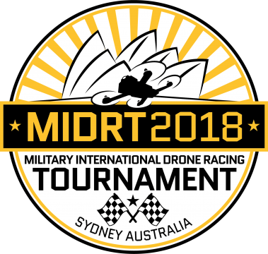 180726 Midrt Logo Colour Low Unclass - International Drone Racing Association (379x360), Png Download
