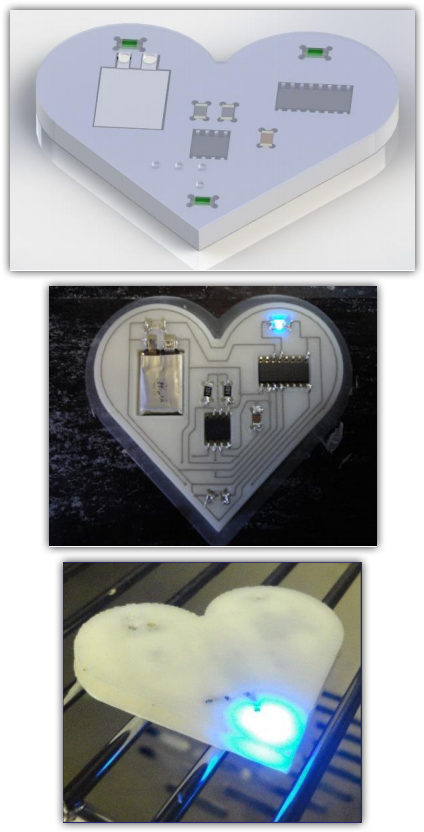 Printed Circuit Boards Familiar To Many People And - Heart (1249x855), Png Download