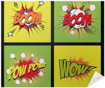 Art Print: Davids47's Pop Art Boom, 30x30in. (400x400), Png Download