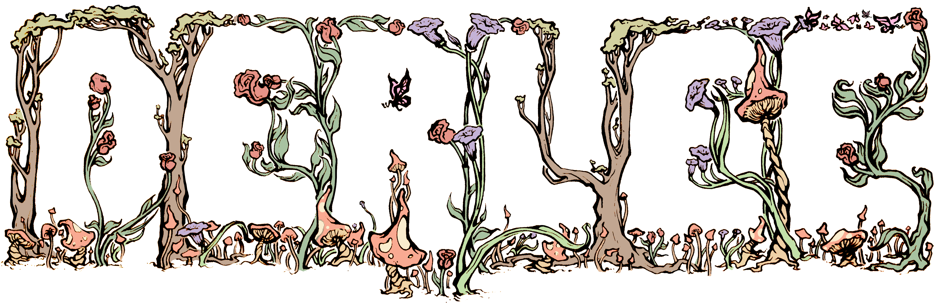 2015 Saw Derlee's First Release Via Philos, The Loved - Cartoon (4033x1461), Png Download