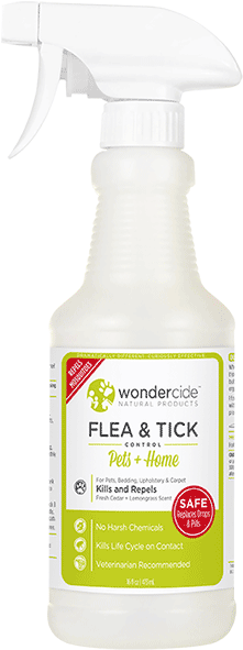 Natural Flea Treatment - Wondercide - Natural Flea & Tick Spray-cedar (600x600), Png Download