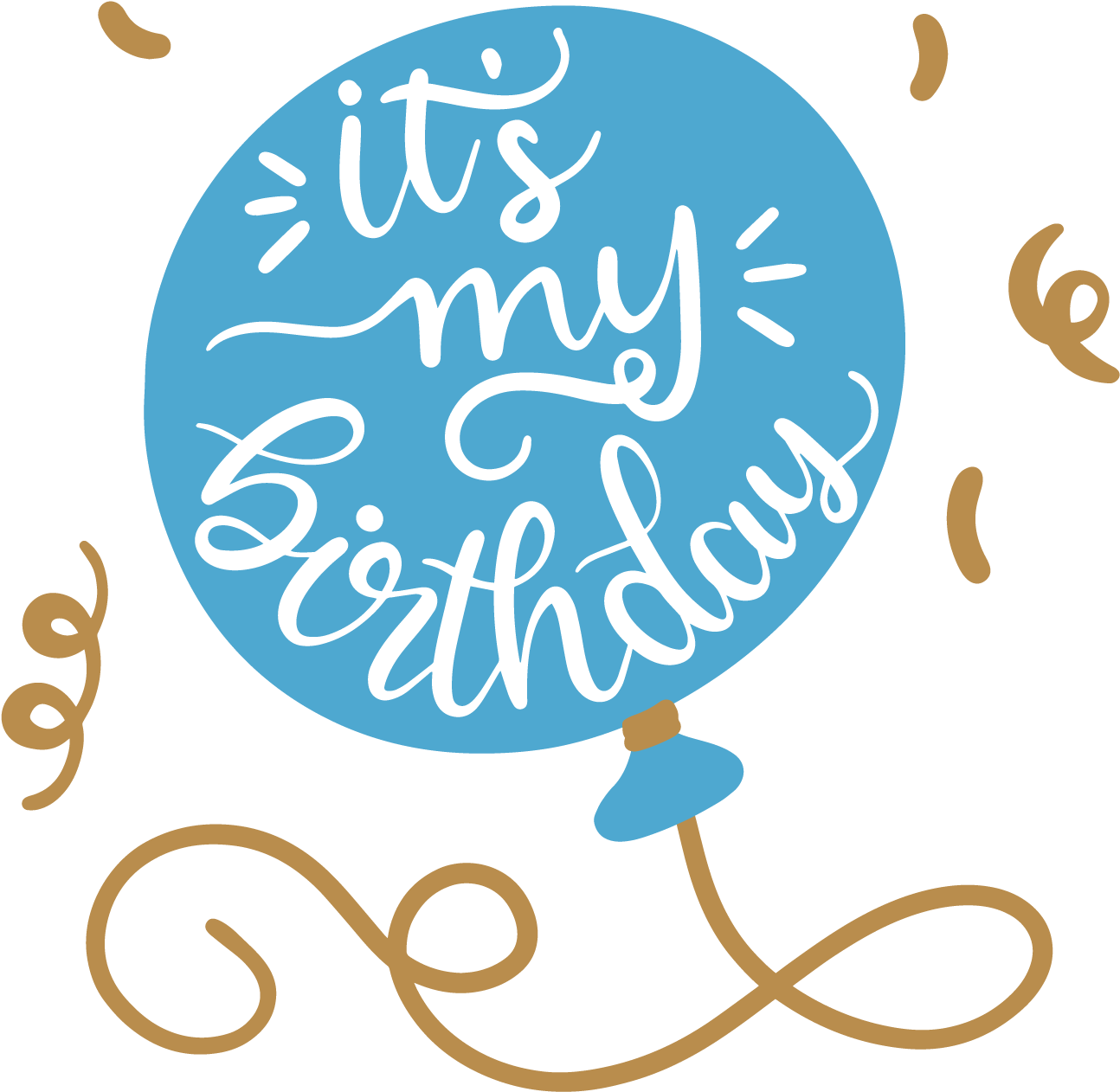 Multicolored Sparkle Icons Png - Its My Birthday Svg (1801x1801), Png Download