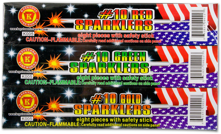 Keystone Fireworks Sparkler - Label (800x800), Png Download
