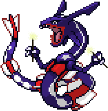Sparklers Rayquaza - Rayquaza Shiny (420x420), Png Download
