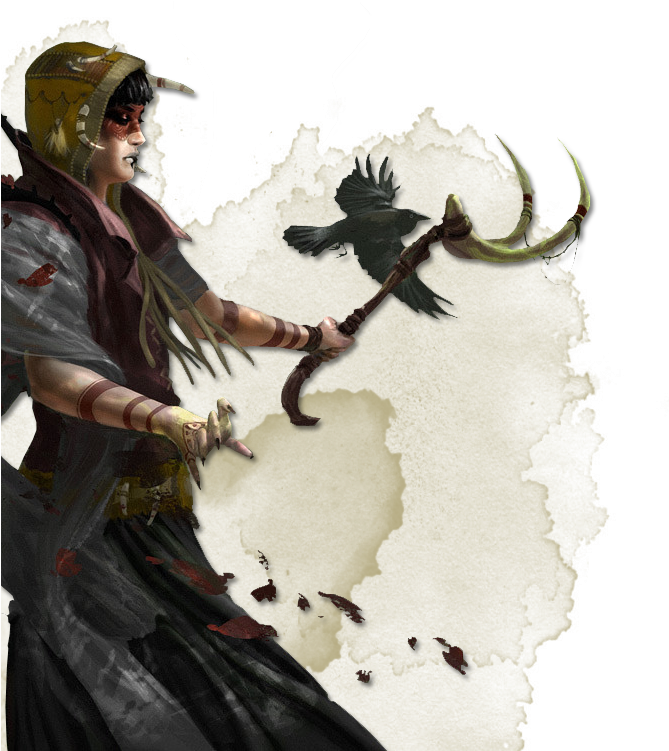 Blood Shaman - Illustration (769x750), Png Download