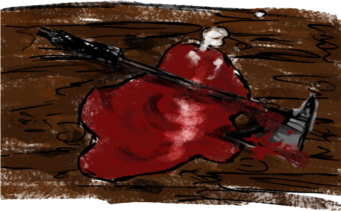 Blood Pool -per Rigor Mortis, Phil E Abigail - Visual Arts (700x700), Png Download