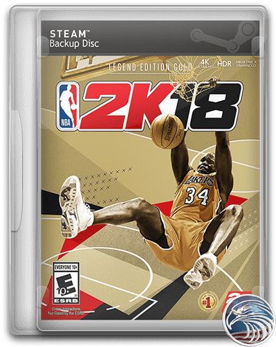 Nba 2k18 Legend Edition Gold Multi9 - Nba 2k18 Legend Edition Switch (447x550), Png Download