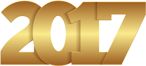 Golden Png Image Gallery Yopriceville High Quality - 2017 En Png (600x280), Png Download