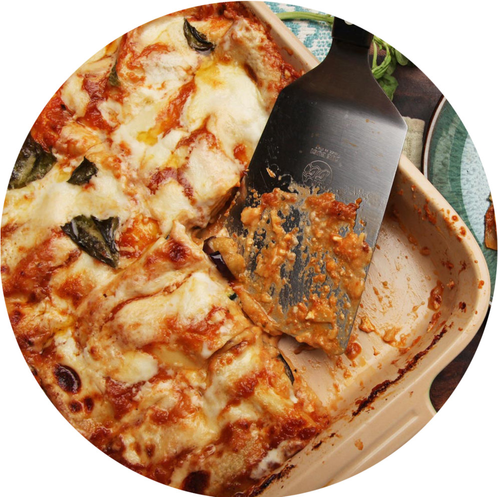 20150822 Zucchini Eggplant Lasagna 2 - Lasagne (1000x1000), Png Download