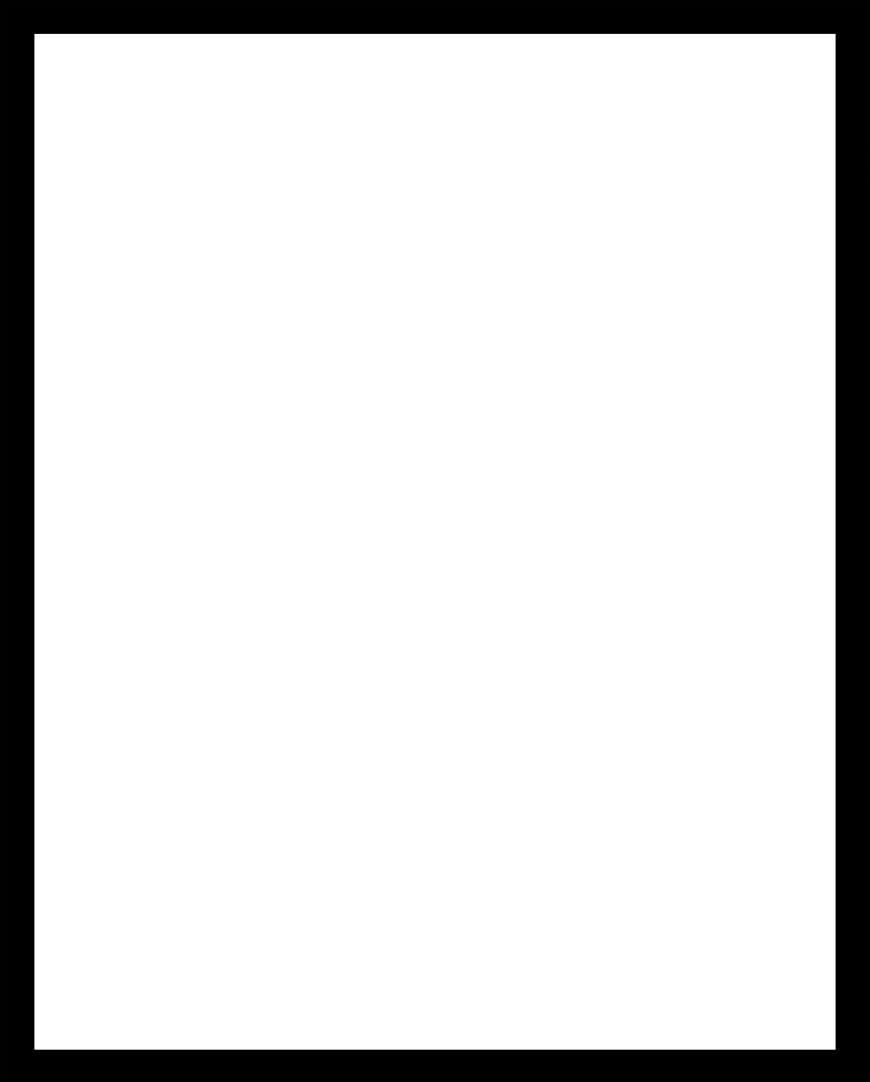 Frame - Fondo Blanco Con Borde (1238x1538), Png Download