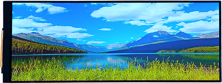 Letterbox Tft Display - Color (760x570), Png Download