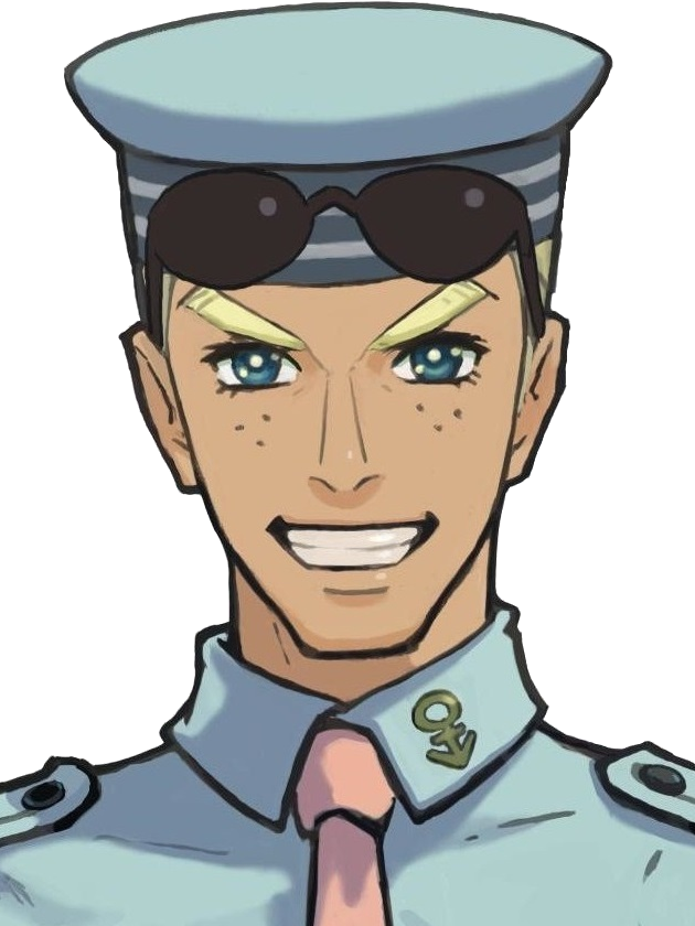Johnny Smiles Portrait - Johnny Smiles Ace Attorney (630x840), Png Download