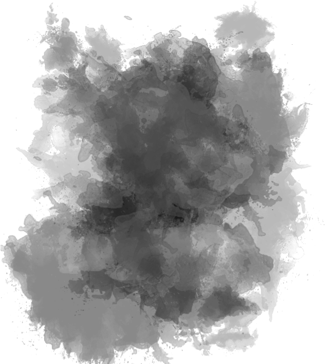 Disembodied, Eerie Voices Can Be Heard Within The Forest - Monochrome (640x720), Png Download