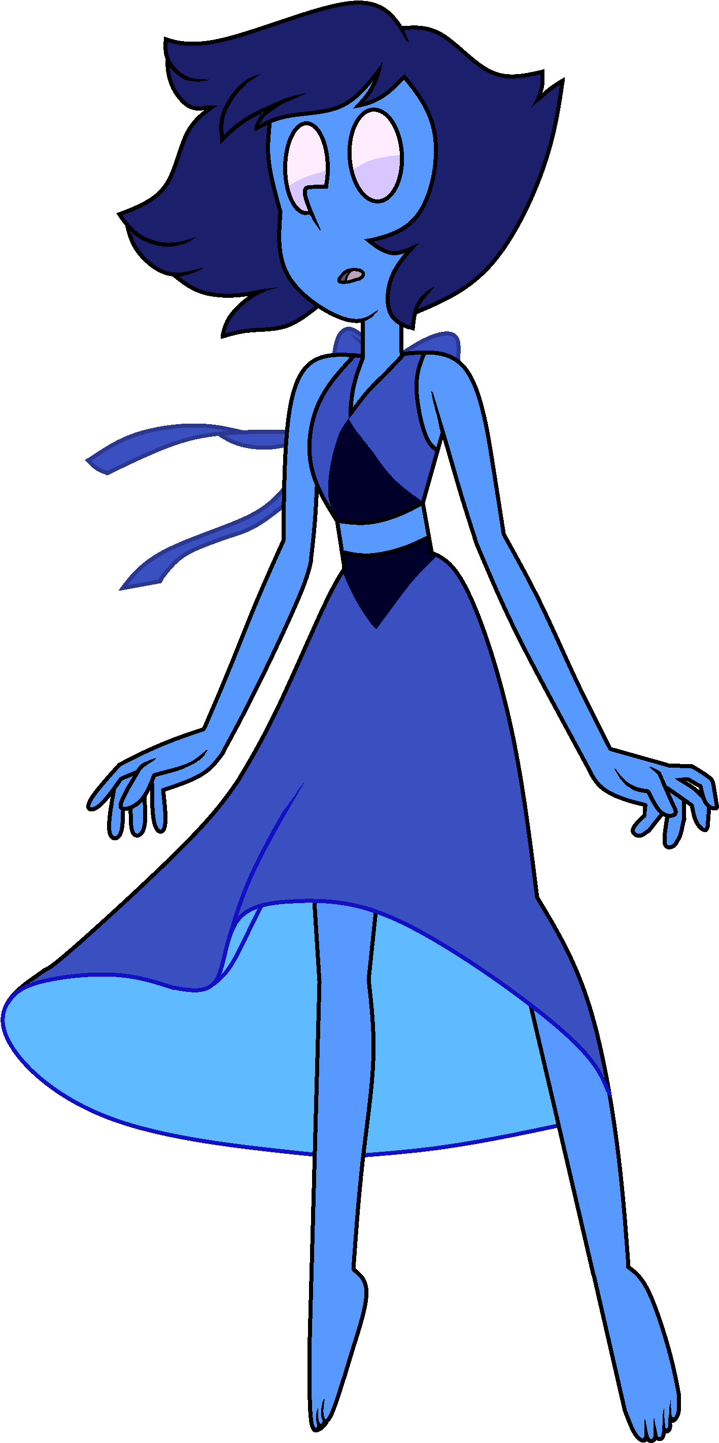 Lapislazuli Cracked - Lapis Lazuli Pearl Steven Universe (1750x3000), Png Download