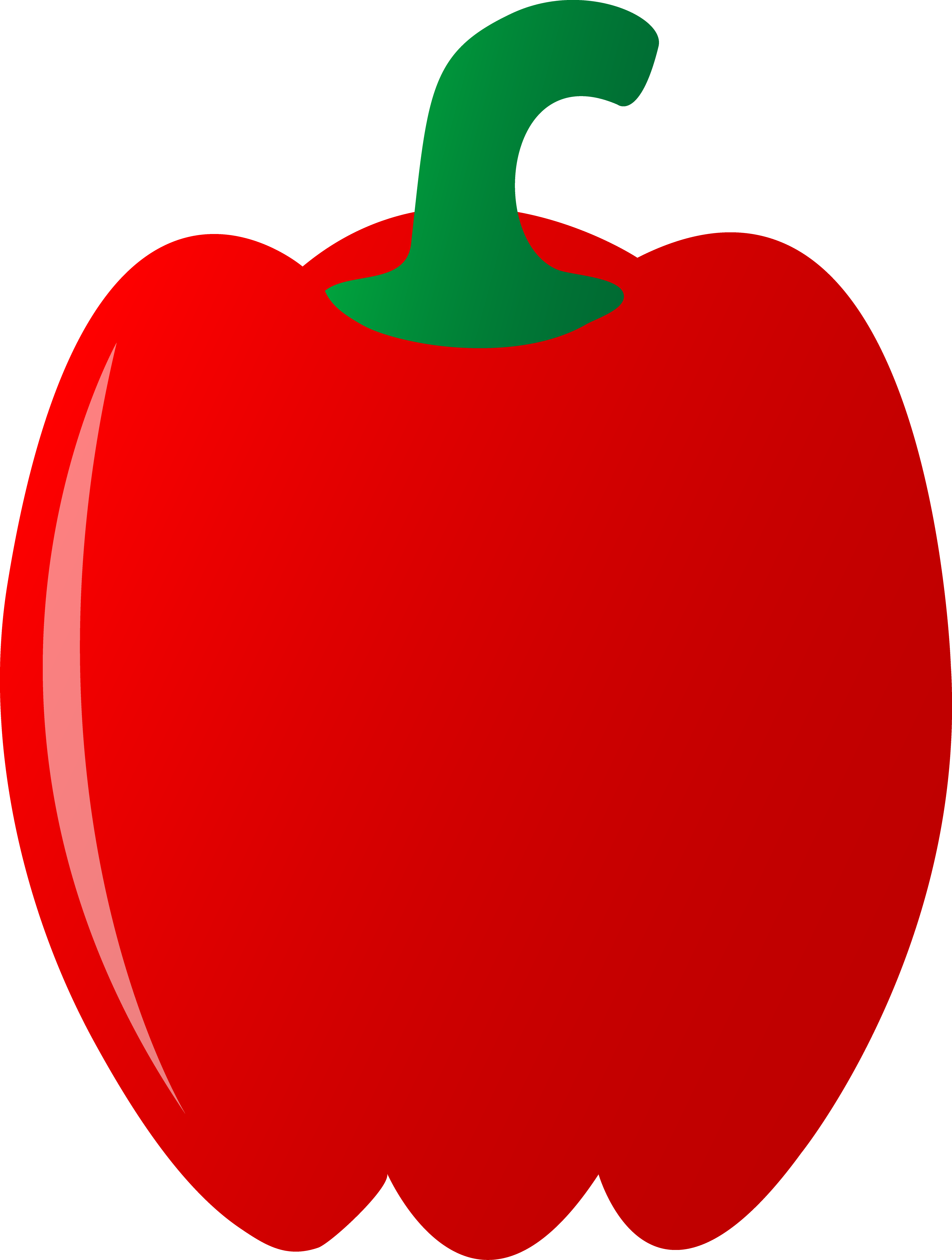 Free To Use & Public Domain Chili Peppers Clip Art - Bell Pepper Clipart (3694x4889), Png Download