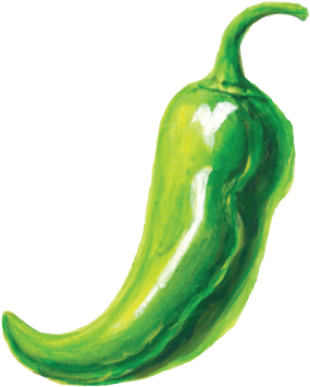 Green Chile Png - Hatch Chile Png (370x370), Png Download