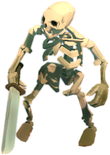 Скелеты Wraith King (550x550), Png Download