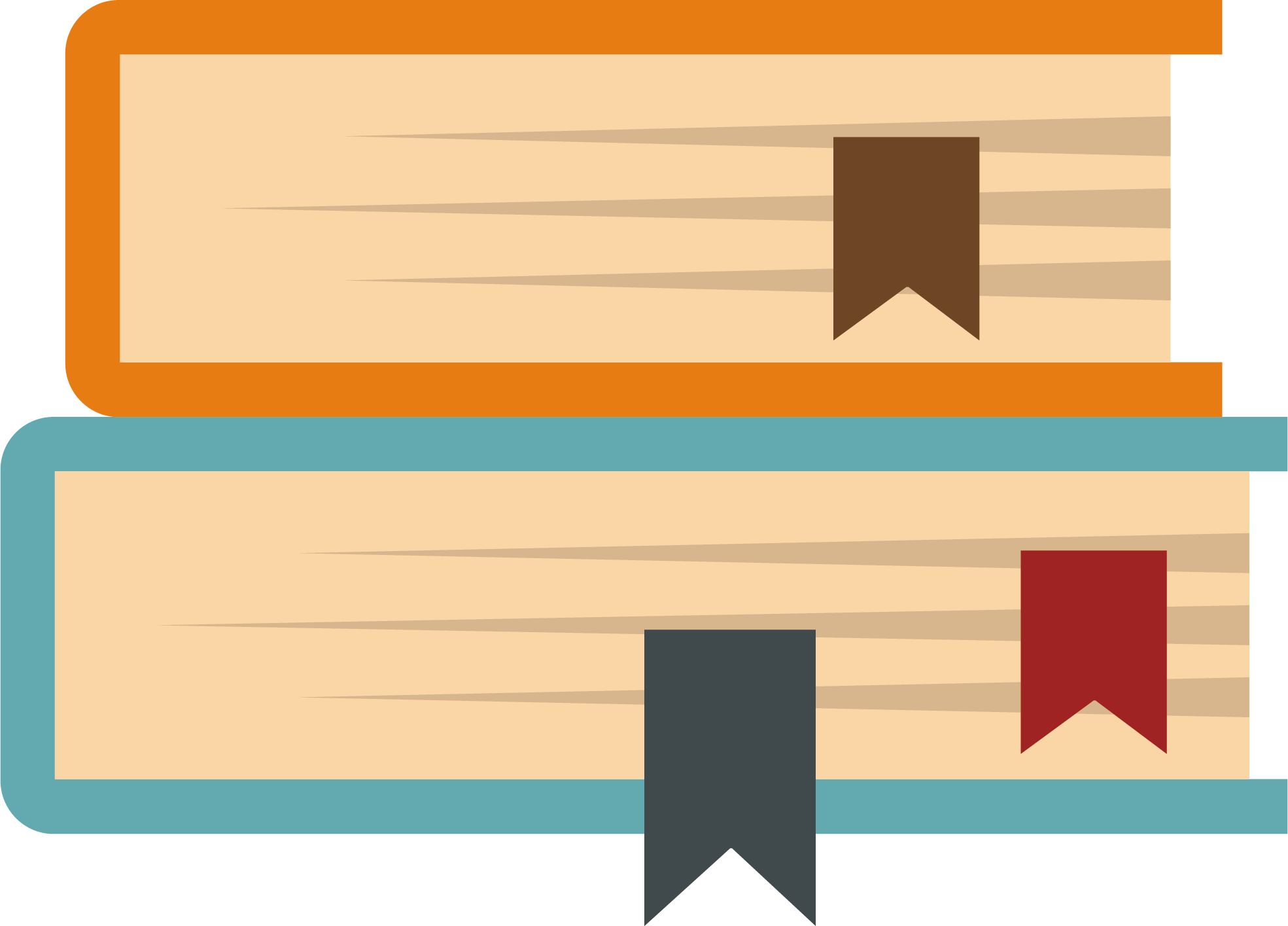 Photography Book Icon - Books Flat Vector Png (1969x1415), Png Download