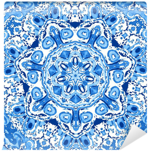 Doily Round Lace Pattern, Circle Background Wi Wall - Lace (400x400), Png Download