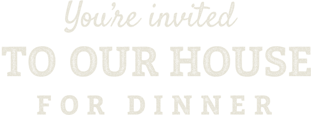 To Our House - You Are Invited To Our Home (641x237), Png Download