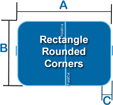 Needed Dimensions For Rectangle With Rounded Corners - Bathtub (400x400), Png Download