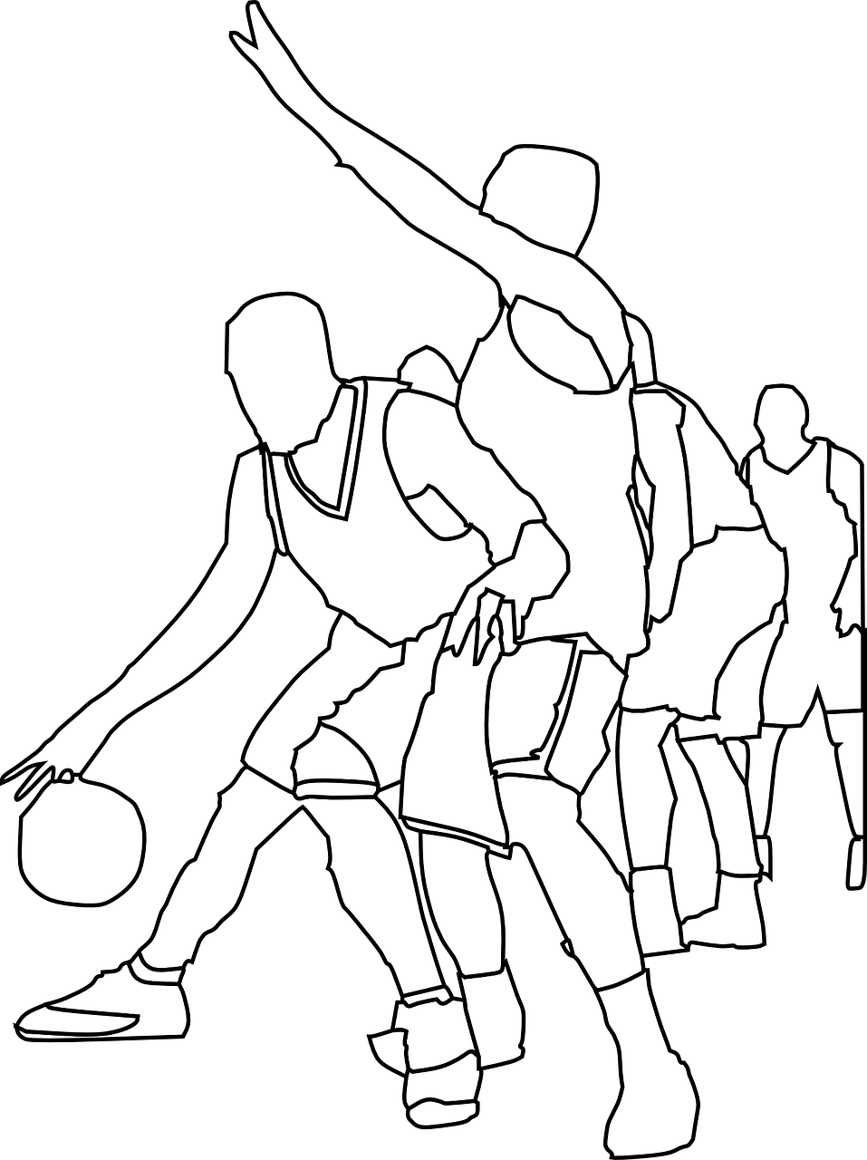 Photo By Clker Free Vector Images - Basketball Clip Art (479x640), Png Download