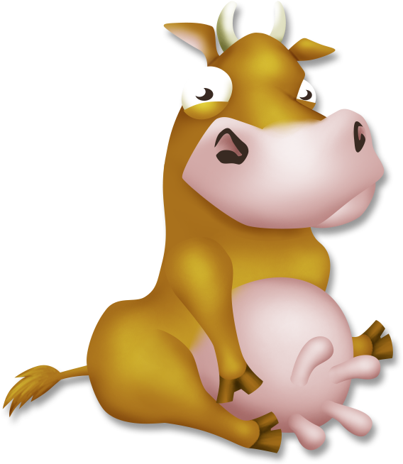 Cow Full - Hay Day Cow (653x653), Png Download