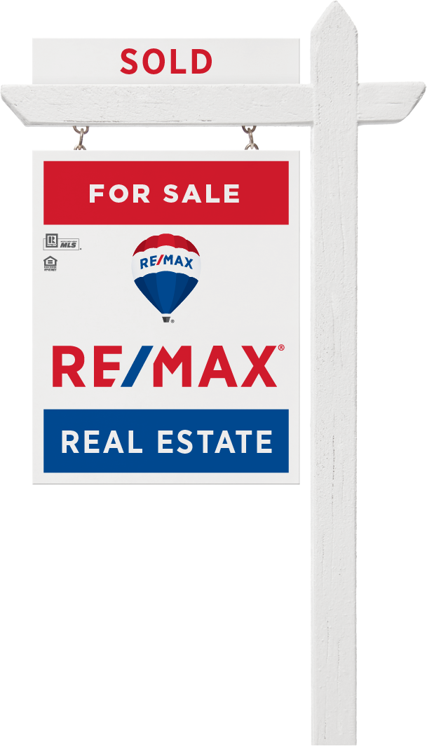 Remax Yard Sign Sold - Closed For Private Event (609x1064), Png Download