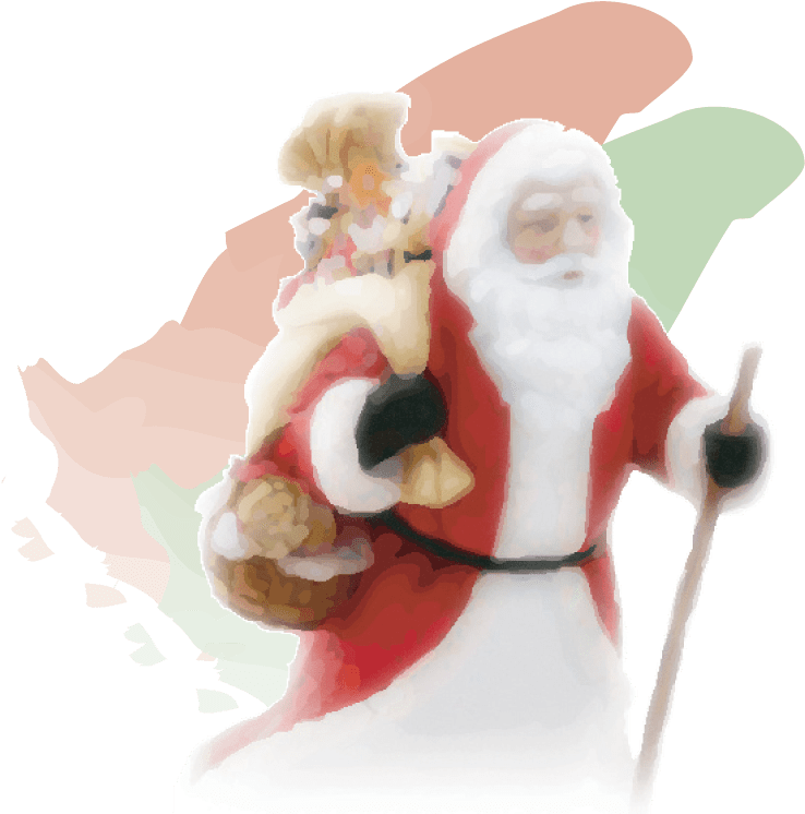 Julenisse Was Known For His Kindness Toward Children, - Santa Claus (750x796), Png Download