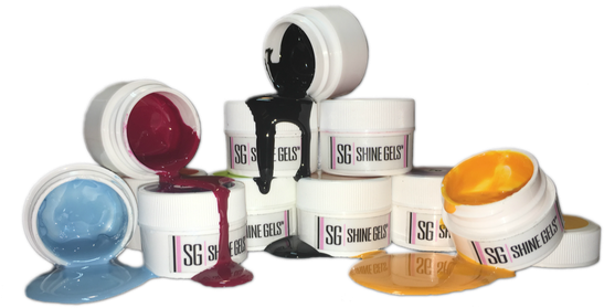 Shine Frost, Crème & Effects Color Gels - Cosmetics (565x319), Png Download