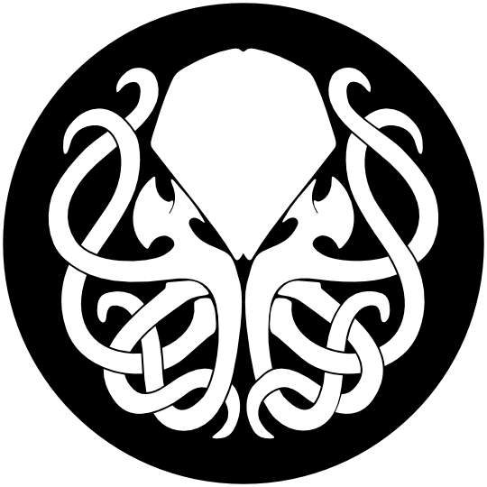 Png - Cthulhu Logo (540x540), Png Download