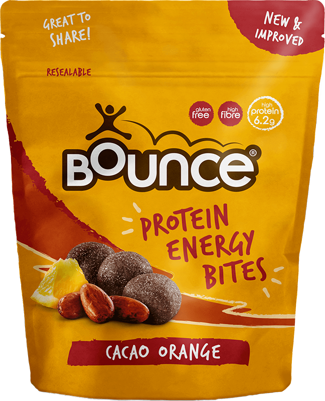 Cacao Orange From £2 - Bounce Protein Balls Orange (648x800), Png Download