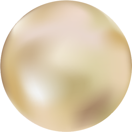 Gold Colored Cocoa Butter - Circle (500x500), Png Download