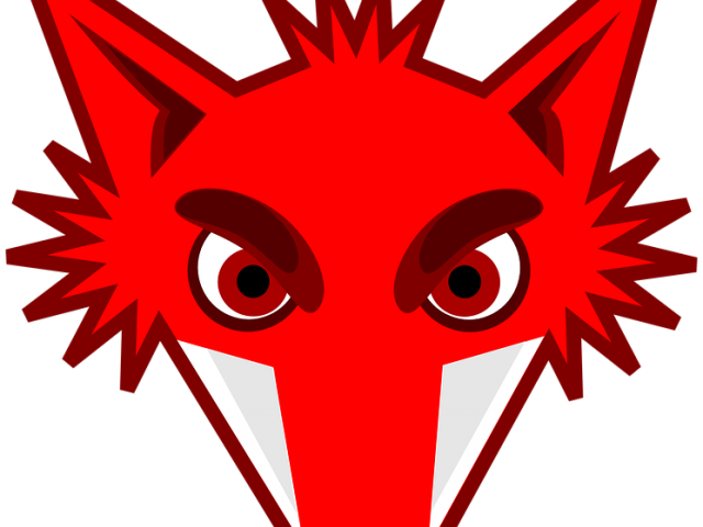Nose Clipart Fox - Cartoon Red Foxes (640x480), Png Download