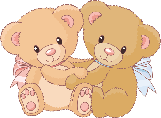 Teddy Bear Vector Clipart На Прозрачном Фоне - Cute Teddy Bear Clip Art (670x491), Png Download