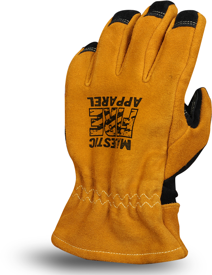 Majestic Structural Firefighting Glove Gauntlet - Leather (1200x1200), Png Download