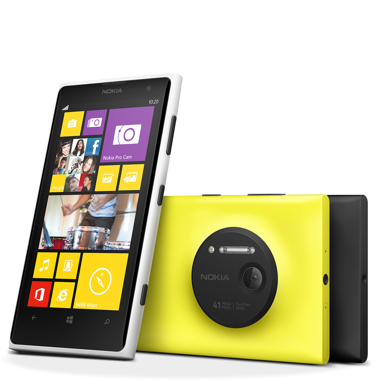 Nokia Announced The 808 Pureview At Mobile World Congress - Windows Lumia 1020 (1600x1600), Png Download