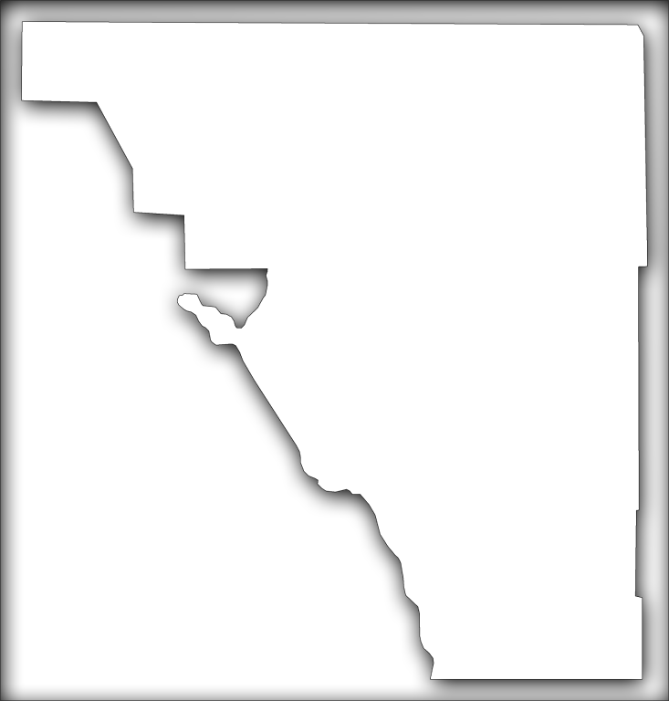 Osceola "fancy Frame" Style - Silhouette (733x768), Png Download