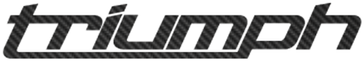 17532 Triumph Logo 6 Carbone - Triumph (800x800), Png Download