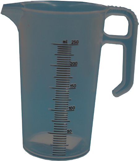 Fjord 250ml Graduated Pourmaxx Plastic Measuring Jug - Jug (550x633), Png Download