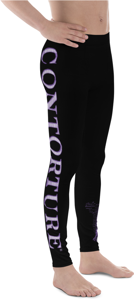 Men's Contorture Leggings Tights - Leggings (1000x1000), Png Download