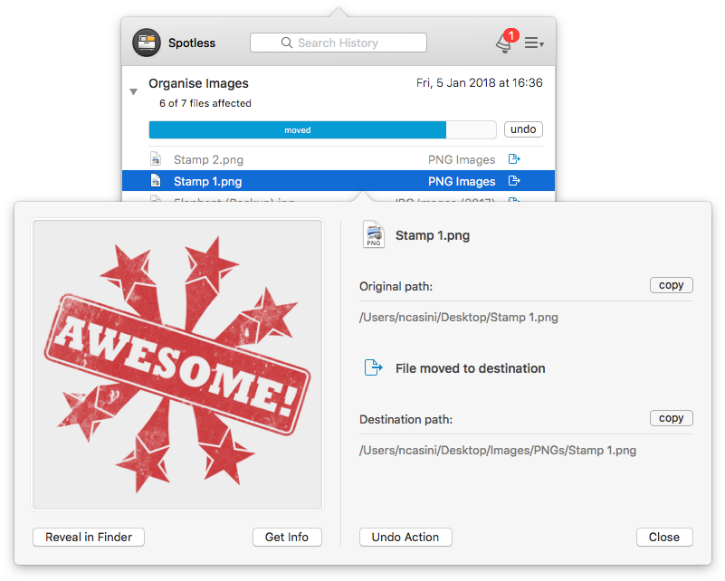 You Can Find The Exact Location Of The File And Choose - Awesome Face (830x663), Png Download