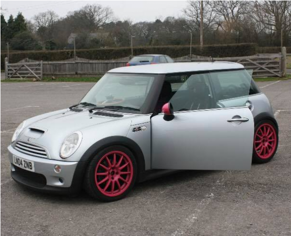 A Custom Built Mini Cooper S 17056 - Mini Cooper (600x707), Png Download