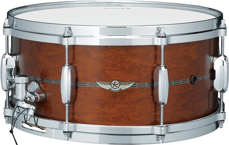 Although They Feature One Of The Most Popular And Traditional - Tlh146s Star Solid Mahogany Snare Drum Omh (900x600), Png Download