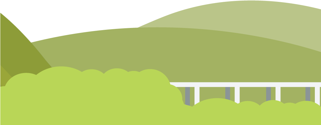 Hill Clipart Countryside - Grass (1042x990), Png Download