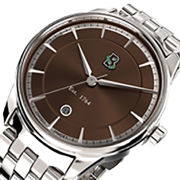 Axia Time Kairos Brown Sunray Watch - Analog Watch (600x600), Png Download