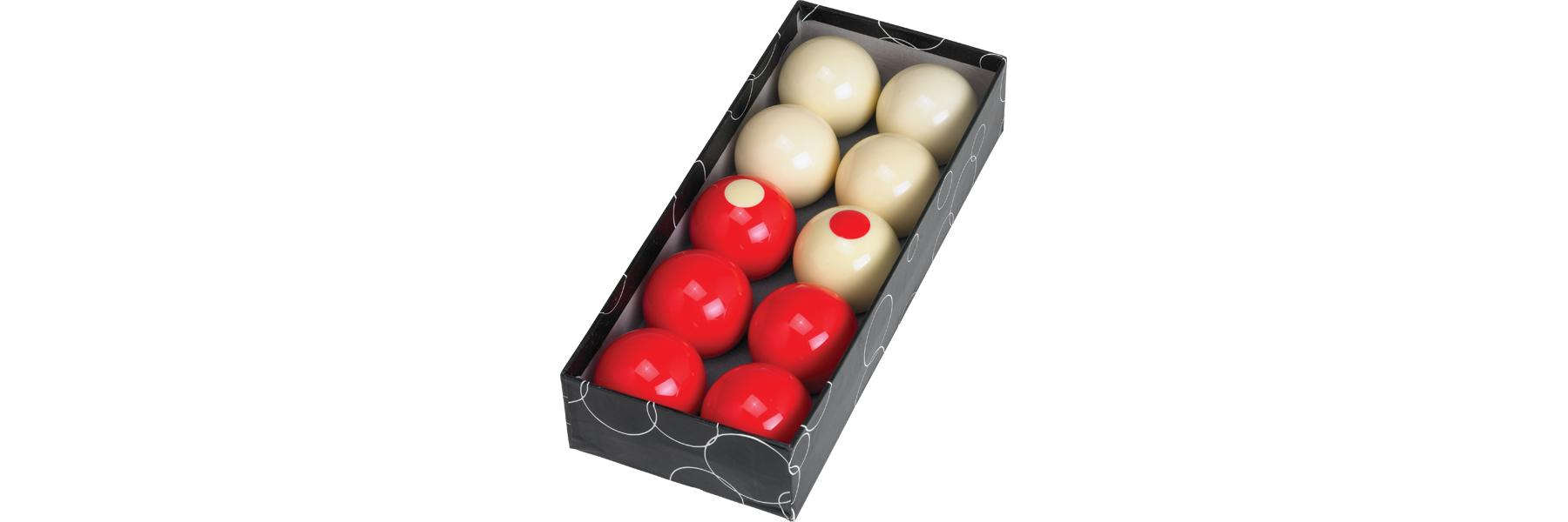 Action Bumper Pool Ball Set - Cue Sports (1800x600), Png Download